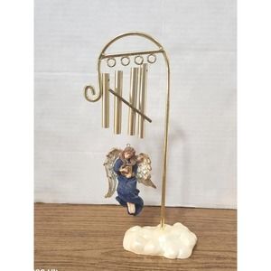 Christmas Around The World Angel Wind Chime On Cloud Stand 1998 House Of Lloyd